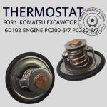 6732-61-1620 6D102 Engine Thermostat Komatsu PC200-6/7 PC220-6/7 Excavator