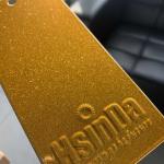 Chrome Gold Sparkle Metallic Electrostatic Powder Coating for Furniture Boat
