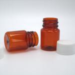 Medicine 25mL PET Plastic Bottle with Child Safety Lids and Customized Color