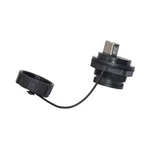 Wholesale 4 Pin Ethernet Connector , IP67 USB 2.0 Male Connector For Communication Equipment from china suppliers