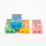 Transparent Lid Double Hole Sharpener