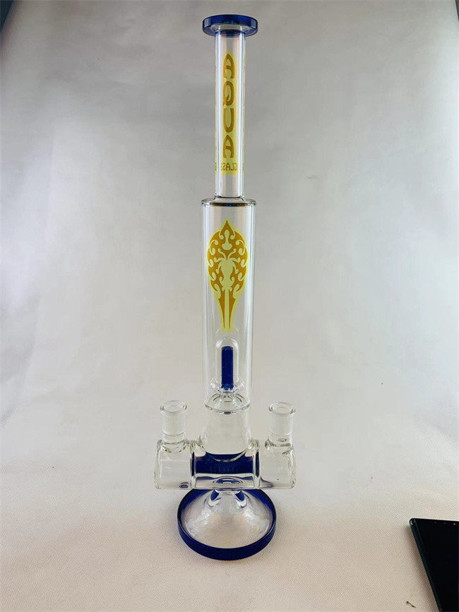 34mm Male Female Freezable Glycerin Coil Glass Ash Catcher for Smoking Water Pipe