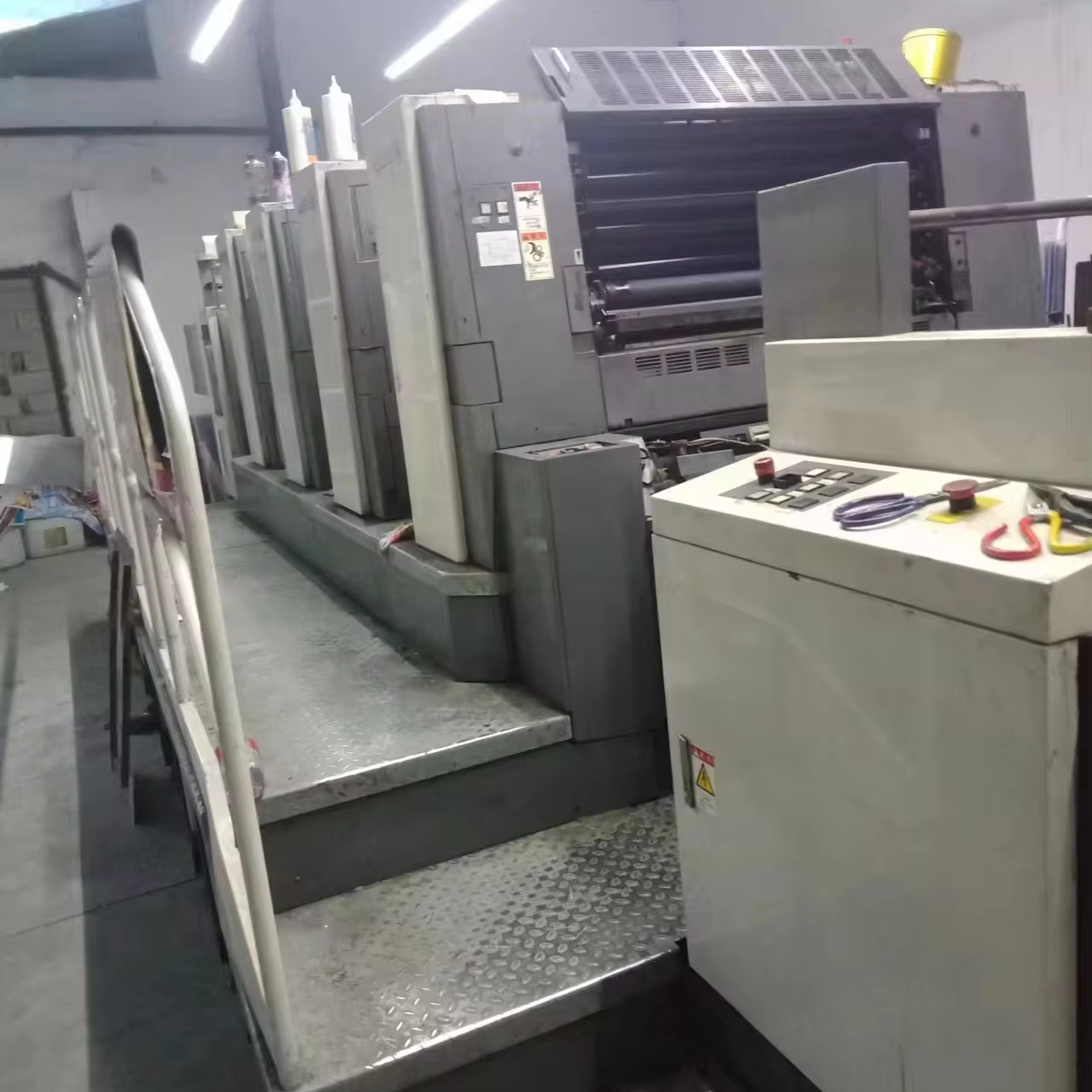 Professional Shinohara 664 Offset Printing Machine 27800 KG Size 9287*3100*2027mm