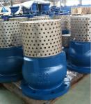 Low Pressure 4 Flanged Foot Valve , PN16 Oil Cast Iron Foot Valve