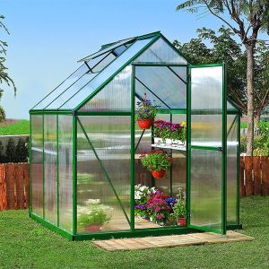 Clear Polycarbonate Sheet Greenhouse Plastic Shed Agricultural Garden Greenhouse