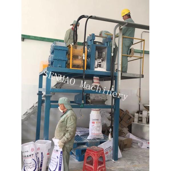 Sodium Butyrate Dry Granulator Machine 2mm Roller Compaction Dry Granulation