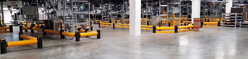 H Safety Barrier Warehouse flexible anti-collision system  FS-2023A