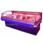Open Type Self Service Counter Frozen Product Display Freezer For Meat Fish