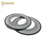 Cemented Carbide Disc Cutter Round Blade , Tungsten Carbide Cutting Disc