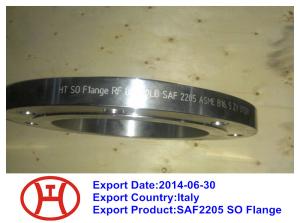 Wholesale UNS S31803 1.4462 ASTM A182 F51 SO flange from china suppliers
