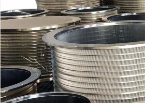 Wholesale 304 Stainless Steel Wedge Wire Screen L6m Filter Elements from china suppliers