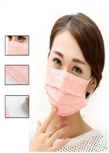 Wholesale Anti Dust Disposable Ear Loop Mask Color Printing For Face Protection from china suppliers