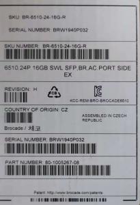 Wholesale BR-6510-48-16G-R Brocade Enterprise Bundle Switch 48 Ports Managed Rack from china suppliers