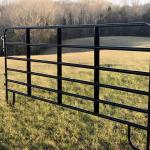 5 Rails Livestock Panel Fence Steel Horse And Cattle Fence Horse Sheep Stockyard
