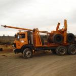 50t Log Trailer Trucks for 9m Logs and Timbers in Africa and Russia