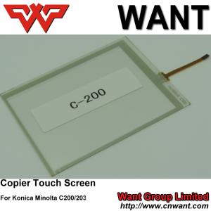 Wholesale C200 Hight Quality Touch Screen touch panel For Konica Minolta Bizhub Copier Parts from china suppliers