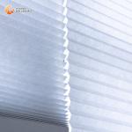 Horizontal Structure Colorful Pleated Blinds Fabric for Vibrant Decor Heat