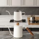 Exquisite Stainless Steel Gooseneck Coffee Maker with Long Mouth Hanging Ear