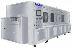 Wholesale High performance liquid wash and DI water rinse no-clean solder paste flux PCBA in line cleaning machine from china suppliers