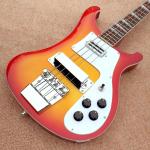 Top quality Rick 4003 model Ricken 4 strings Electric Bass guitar in Cherry
