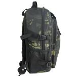 Khaki Outdoor Travel Backpack with Multi-functional Design and Interior Zipper