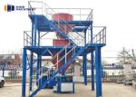 74.5 Kw Automatic Concrete Batching Plant Ready Mix Station Type Dry Mortar