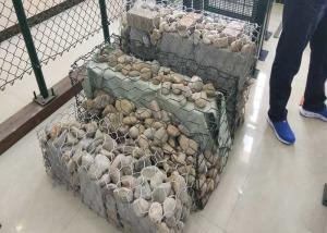 Wholesale Corrosion Resistant Zinc Coated Woven W1m Gabion Fence System from china suppliers