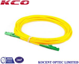 Wholesale E2000/APC 3D Pass 0.15dB Fiber Optic Patch Cord Single Mode Fiber Jumpers 1m 2m 3m 5m 10m from china suppliers