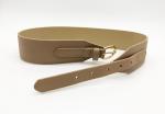 2 Inches Wide Women ’S Faux Leather Belt High Waist Belt With Pin Buckle