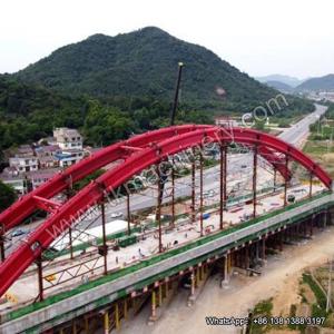 Wholesale Customizable Steel Arch Bridge Heavy Load Long Span from china suppliers