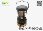 Customized Solar Bamboo Camping Lantern Lamp Rechargeable Dimmable 5W