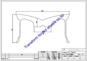 Wholesale TM211101 21X11 inches forged wheels monoblock wheels blanks Dimple style barrel and rims from china suppliers