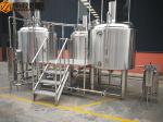 10HL Stainless Steel Brewing Equipment Indoor / Outdoor With Mobile CIP System