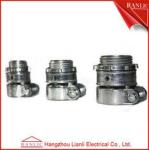 Flexible Conduit Straight Squeeze Connector Electrical Zinc Die Casting UL