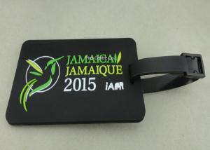 Wholesale Personalized Soft PVC Luggage Tag , 2D Eco Friendly Rubber Personalized Luggage Tags from china suppliers