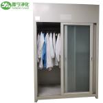 Sliding Door HEPA Stainless Steel Wardrobe Laminar Air Flow Garment Cabinet for