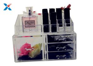 Wholesale Eco Friendly Acrylic Makeup Organiser With Drawers Display Storage Box from china suppliers