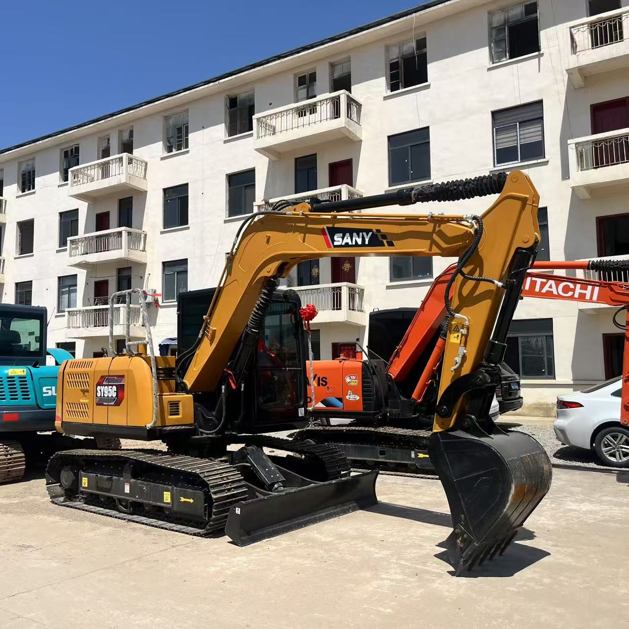 Used Sany Sy95c Excavator Machine Refurbished Mini Digger