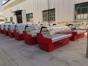 Wholesale -2C ~ -18C Commercial Ice Cream Showcase Freezer Direct Cooling from china suppliers