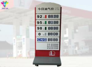Wholesale Segment Led Gas Price Sign , IP65 Promotion Electronic Gas Price Signs from china suppliers