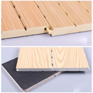 Wholesale Waterproof Wood Plastic Composite WPC Sound Absorbing Panels OEM from china suppliers