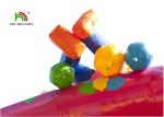 6.3 X 5.0m Colorful Inflatable Clown Bouncy Castle House For Commercial