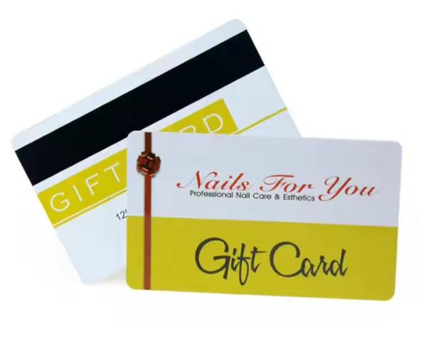 Plastic Gift Cards With Magnetic Stripe Plastic Customer Loyalty Cards