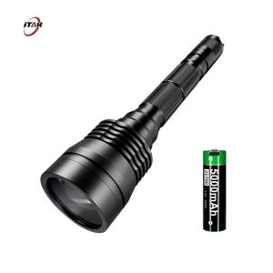 Wholesale Black Aluminum Alloy 3500M LEP White Laser Flashlight Rechargeable from china suppliers