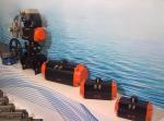 Rack And Pinion Aluminum Pneumatic Actuator For Ball And Butterfly Valve ISO5211