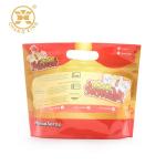 BOPP Roasted Chicken Frozen Food Packaging Bags 0.75kg Stand Up Pouches For Food