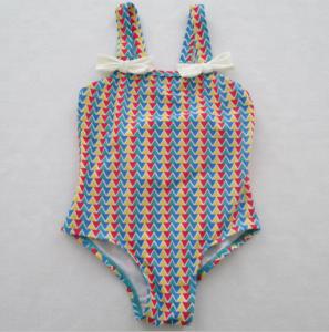 China Girl Cute Baby Swimsuits Maillot One Piece Swimming Suit on sale