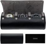Watch Travel Case, Watch Roll for 3 Watches,Premium Faux Leather, Gift-box