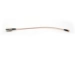 Cable Assembly MCX Male Right Angle and BNC Female with RG316 Cable, length