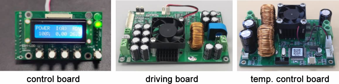 PCB Mountable Diode Drivers / Diode Laser Control Board / Driving Board / TEC Driver